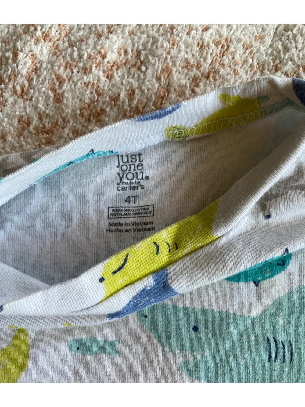 Just One You by Carter’s Ocean Print Pajama Set